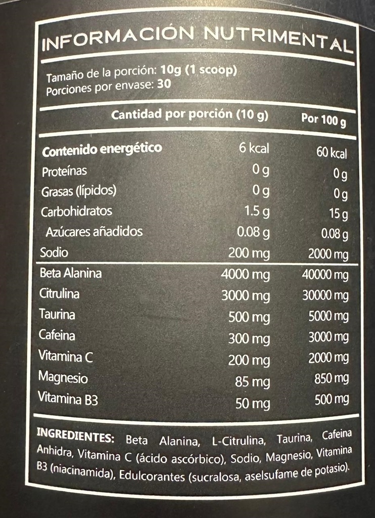 KANGU PRE-WORKOUT