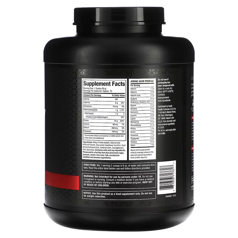 MT ISO WHEY 5 LBS 75 SERV VAINILLA
