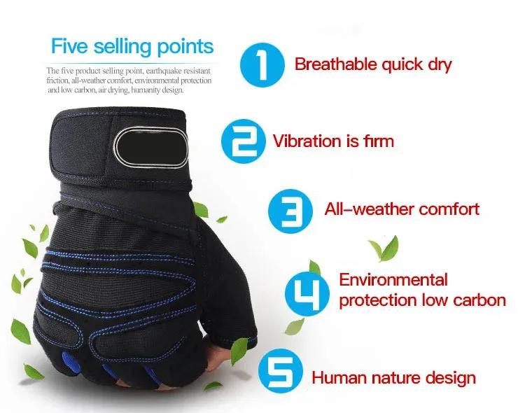 GUANTES DE TELA PARA GYM HOMBRE Y MUJER