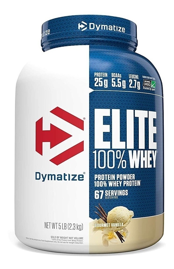 DYMATIZE ELITE WHEY PROTEINA 5 LBS 67 SERVICIOS