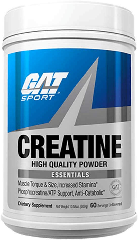 GAT CREATINA MONOHIDRATADA 300 GRS 60 SERV