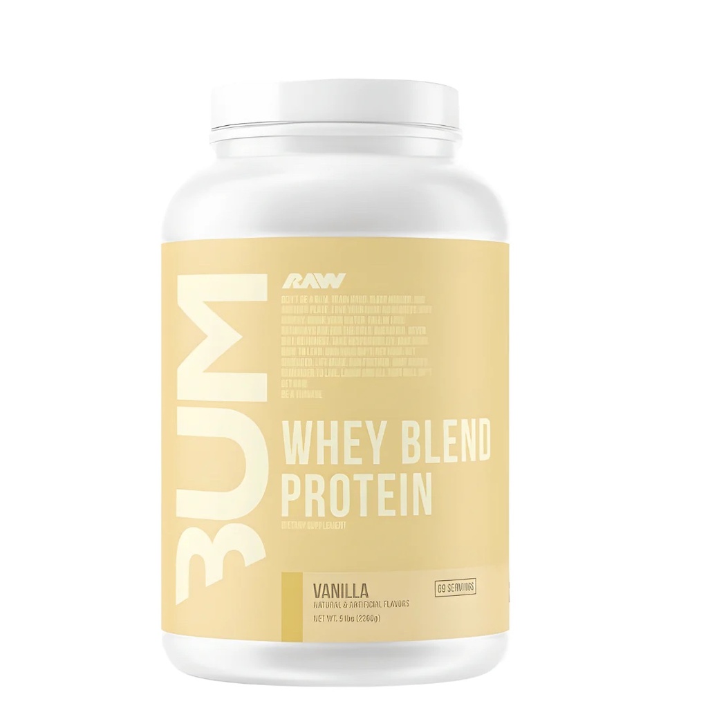 RAW CBUM WHEY 5 LBS 65 SERV