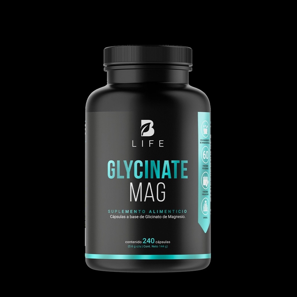 Glycinate Mag | Glicinato de Magnesio 240 Cápsulas | 600 mg