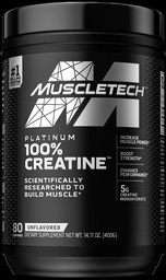 [P022564] MUSCLETECH PLATINUM CREATINA 400g 80 SERVICIOS