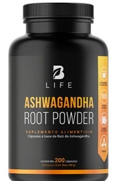 BLIFE Ashwagandha root 200 Caps 100 Serv